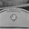 Armagh crest on 203, Broadstone, Co. Dublin.