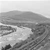 Caragh River & tracks, Caragh, Co. Kerry.