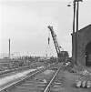 35 ton crane relaying track, Amiens Street, Dublin City, Co. Dublin.