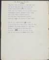 Draft of poem 'The Seals of Thunder 'by Joseph Mary Plunkett,