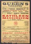 P.J. Bourke's dramatic productions present 'Kathleen Mavourneen' a music drama specially featuring old Irish melodies... /