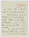 I.iv.3. Letter: from James Joyce, 28B Campden Grove, Kensington, London W.8 to Helen Joyce,