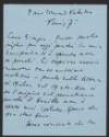 I.i.23. Letter: from James Joyce, 7 rue Edmond Valentin, Paris 7 to Giorgio Joyce,