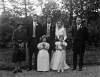 Marriage of Mr. Maurice Gethin O'Morchoe and Miss E. Boyd, group of seven