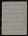 Note by John Plunkett regarding his experience touring, fighting and sleeping in the GPO during the Easter Rising,