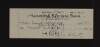 Cheque by Joseph McGarrity from his account at the Harriman National Bank made out to Edward Boland in the amount of $100,