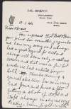 Letter from Daniel Breen to [Thomas] Foran discussing his regret at finding out William O'Brien dislikes him and asking Foran to clear up the situation with O'Brien, including cover letter from Thomas Foran to William O'Brien informing him of the enclosed letter,