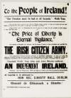 [Photograph of proclamation "To the People of Ireland" by the Irish Citizen Army]