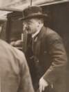 Arrival of Arthur Griffith at Downing Street for the first meeting with the British delegates. Morning of October 11th 1921 (Tuesday)