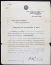 Letter to Captain Caldwell from the Department of Defence,