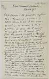 Letter from James Joyce to his daughter, Lucia,