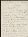 Letter from Maud Griffith to Kate Kelly, with references to air raids on London, her husband Arthur Griffith's busy schedule, the marriage of Seán T. O'Ceallaigh, the painting of Seán Milroy's portrait by Estella Solomons and conscription in Ireland,