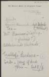 Receipt from the Women's Social and Progressive League to Rosamond Jacob regarding payment of subscriptions,