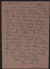 Letter from Dr. James Ryan, Mountjoy Prison, Co. Dublin, to Máirín Cregan regarding a book he is reading,